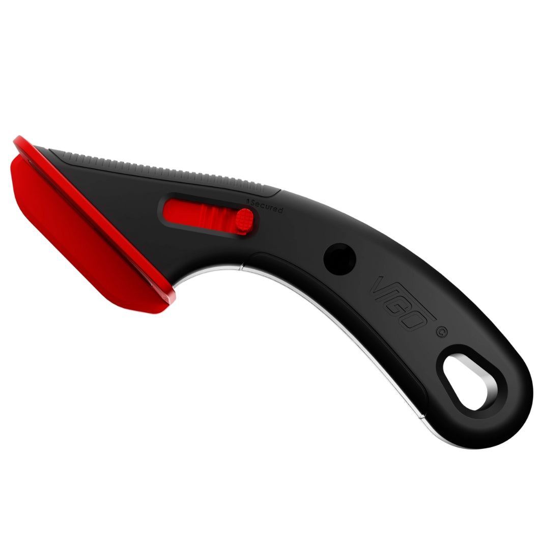 VIGO Sicherheits-Kartonmesser + LUTZ Ersatzklingen 10er Pack